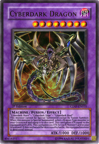 Cyberdark Dragon [CDIP-EN035] Ultra Rare | Jomio and Rueliete's Cards and Comics