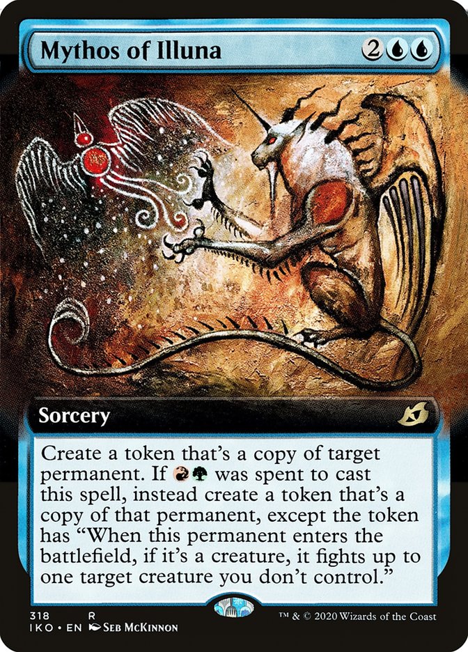 Mythos of Illuna (Extended Art) [Ikoria: Lair of Behemoths] | Jomio and Rueliete's Cards and Comics