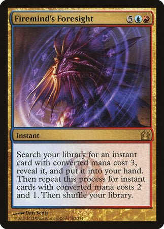 Firemind's Foresight [Return to Ravnica] | Jomio and Rueliete's Cards and Comics