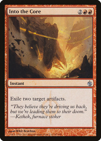 Into the Core [Mirrodin Besieged] | Jomio and Rueliete's Cards and Comics