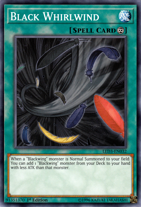 Black Whirlwind [LED3-EN032] Common | Jomio and Rueliete's Cards and Comics