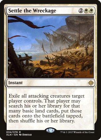 Settle the Wreckage [Ixalan] | Jomio and Rueliete's Cards and Comics