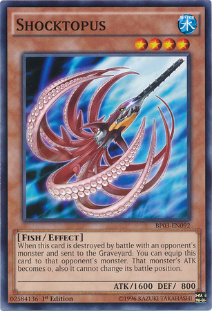 Shocktopus [BP03-EN092] Common | Jomio and Rueliete's Cards and Comics