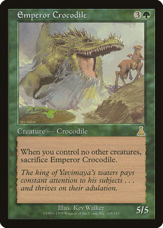 Emperor Crocodile [Urza's Destiny] | Jomio and Rueliete's Cards and Comics