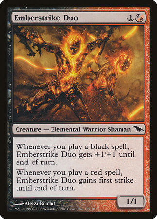 Emberstrike Duo [Shadowmoor] | Jomio and Rueliete's Cards and Comics