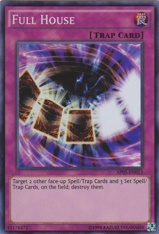 Full House [AP05-EN013] Super Rare | Jomio and Rueliete's Cards and Comics