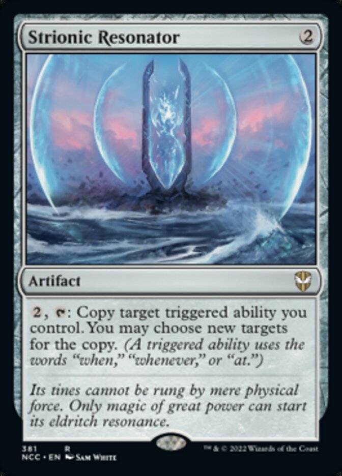 Strionic Resonator [Streets of New Capenna Commander] | Jomio and Rueliete's Cards and Comics
