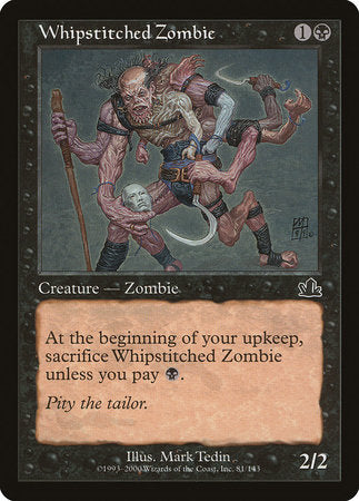 Whipstitched Zombie [Prophecy] | Jomio and Rueliete's Cards and Comics