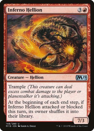 Inferno Hellion [Core Set 2019] | Jomio and Rueliete's Cards and Comics