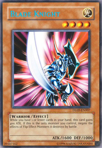 Blade Knight (Blue) [DL09-EN007] Rare | Jomio and Rueliete's Cards and Comics