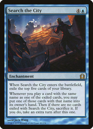 Search the City [Return to Ravnica] | Jomio and Rueliete's Cards and Comics