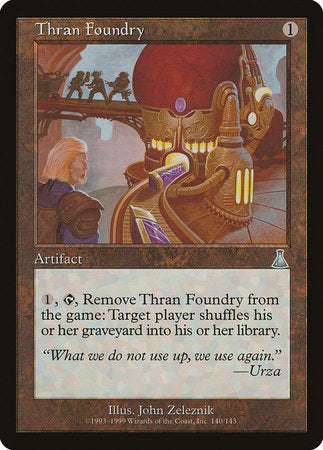 Thran Foundry [Urza's Destiny] | Jomio and Rueliete's Cards and Comics