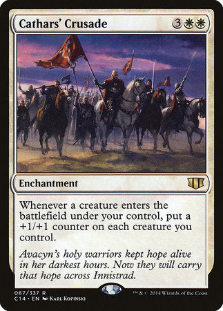 Cathars' Crusade [Commander 2014] | Jomio and Rueliete's Cards and Comics