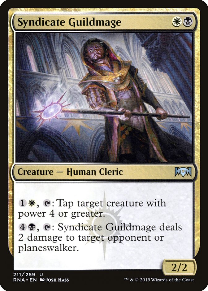 Syndicate Guildmage [Ravnica Allegiance] | Jomio and Rueliete's Cards and Comics