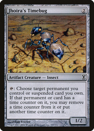 Jhoira's Timebug [Time Spiral] | Jomio and Rueliete's Cards and Comics