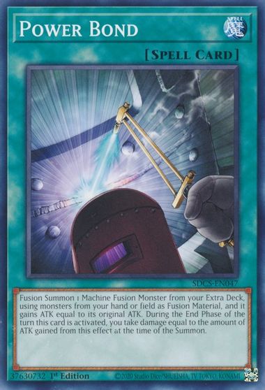 Power Bond [SDCS-EN047] Common | Jomio and Rueliete's Cards and Comics