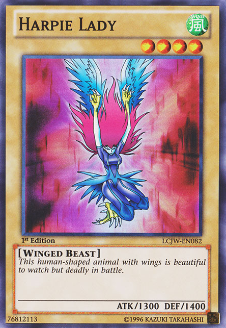 Harpie Lady [LCJW-EN082] Super Rare | Jomio and Rueliete's Cards and Comics