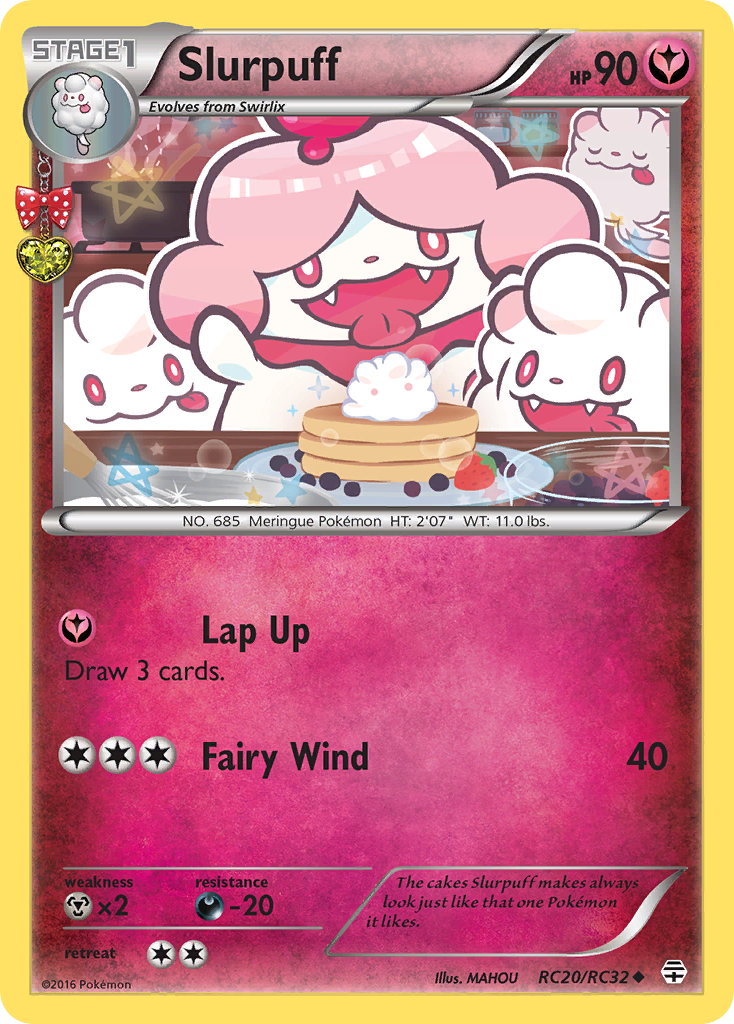 Slurpuff (RC20/RC32) [XY: Generations] | Jomio and Rueliete's Cards and Comics