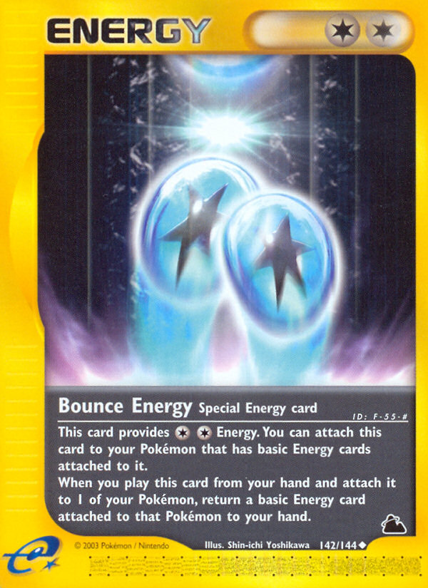 Bounce Energy (142/144) [Skyridge] | Jomio and Rueliete's Cards and Comics