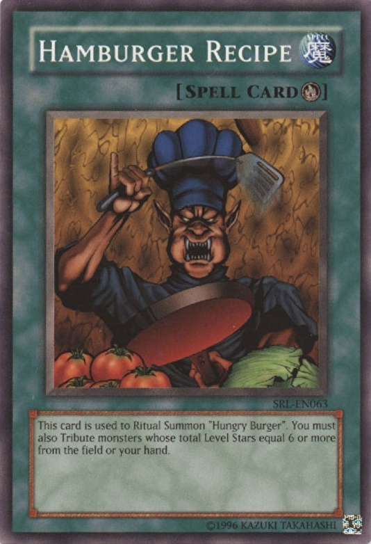 Hamburger Recipe [SRL-063] Common | Jomio and Rueliete's Cards and Comics