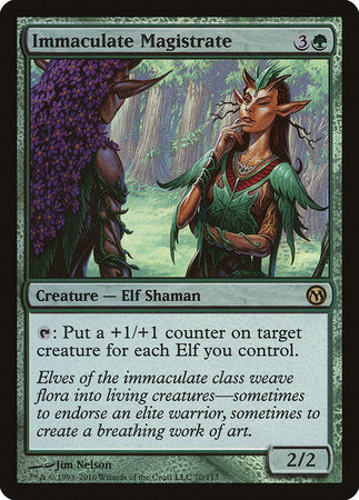 Immaculate Magistrate [Duels of the Planeswalkers] | Jomio and Rueliete's Cards and Comics