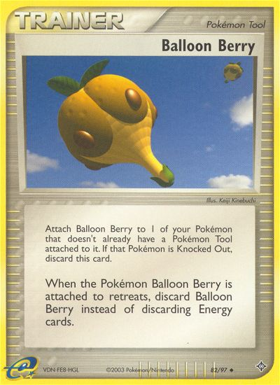 Balloon Berry (82/97) [EX: Dragon] | Jomio and Rueliete's Cards and Comics