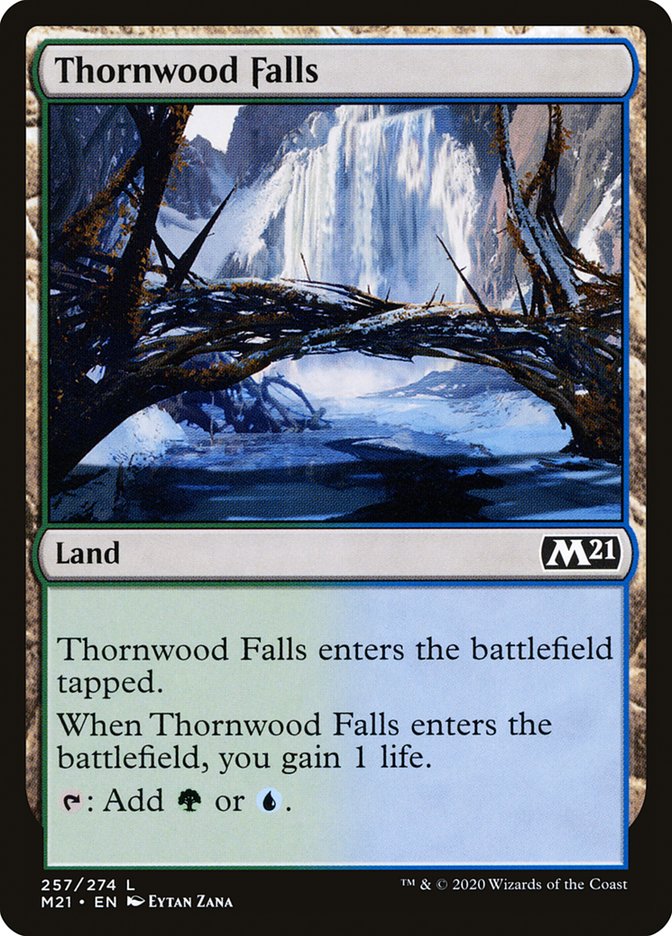 Thornwood Falls [Core Set 2021] | Jomio and Rueliete's Cards and Comics