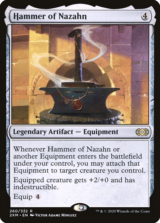 Hammer of Nazahn [Double Masters] | Jomio and Rueliete's Cards and Comics