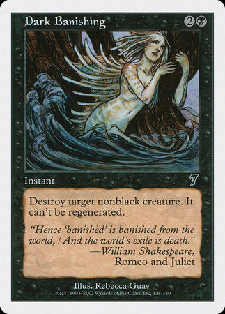 Dark Banishing [Seventh Edition] | Jomio and Rueliete's Cards and Comics