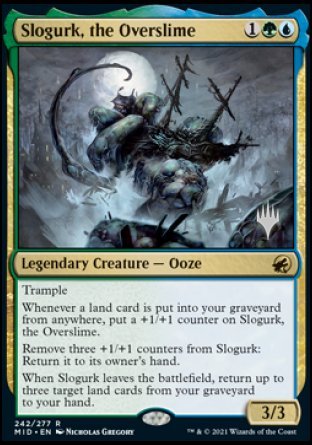 Slogurk, the Overslime (Promo Pack) [Innistrad: Midnight Hunt Promos] | Jomio and Rueliete's Cards and Comics