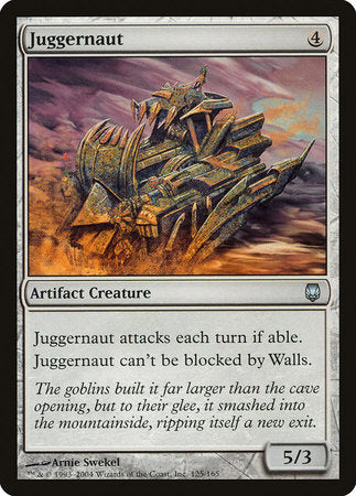 Juggernaut [Darksteel] | Jomio and Rueliete's Cards and Comics