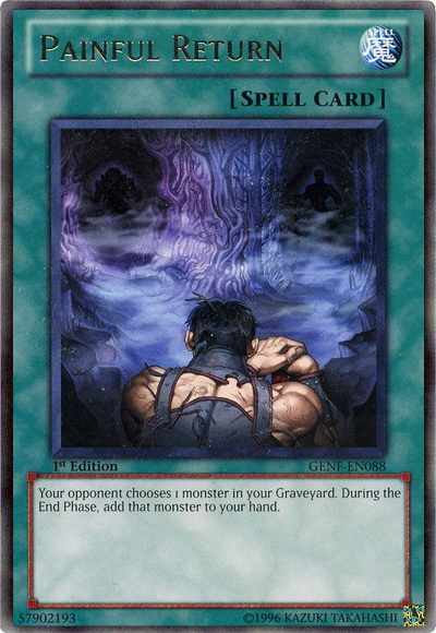 Painful Return [GENF-EN088] Rare | Jomio and Rueliete's Cards and Comics