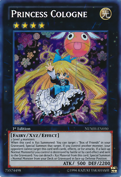 Princess Cologne [NUMH-EN050] Secret Rare | Jomio and Rueliete's Cards and Comics