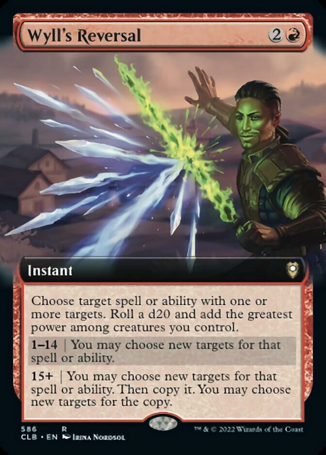 Wyll's Reversal (Extended Art) [Commander Legends: Battle for Baldur's Gate] | Jomio and Rueliete's Cards and Comics