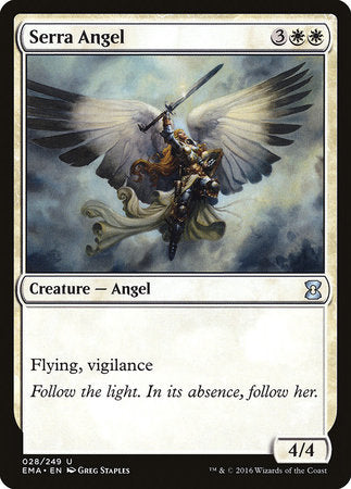Serra Angel [Eternal Masters] | Jomio and Rueliete's Cards and Comics