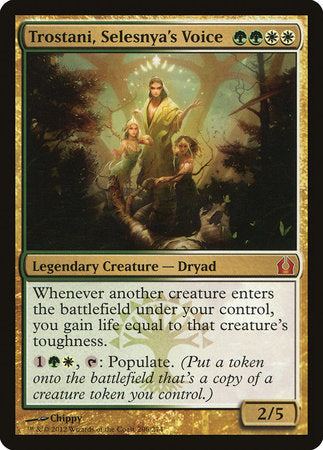 Trostani, Selesnya's Voice [Return to Ravnica] | Jomio and Rueliete's Cards and Comics