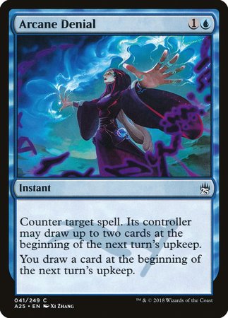 Arcane Denial [Masters 25] | Jomio and Rueliete's Cards and Comics