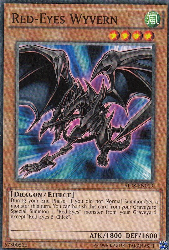 Red-Eyes Wyvern [AP08-EN019] Common | Jomio and Rueliete's Cards and Comics