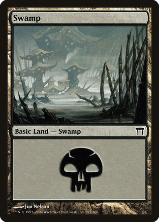 Swamp (295) [Champions of Kamigawa] | Jomio and Rueliete's Cards and Comics