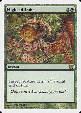 Might of Oaks [Ninth Edition] | Jomio and Rueliete's Cards and Comics