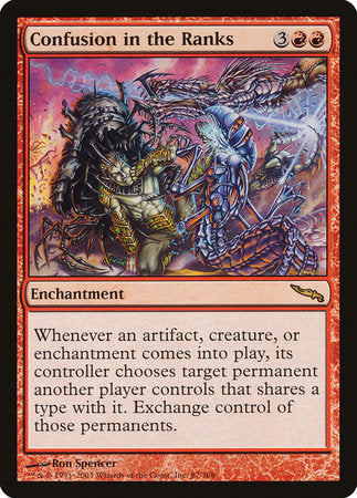 Confusion in the Ranks [Mirrodin] | Jomio and Rueliete's Cards and Comics