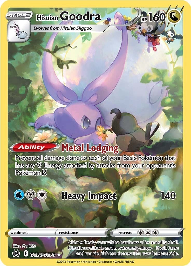 Hisuian Goodra (GG21/GG70) [Sword & Shield: Crown Zenith] | Jomio and Rueliete's Cards and Comics