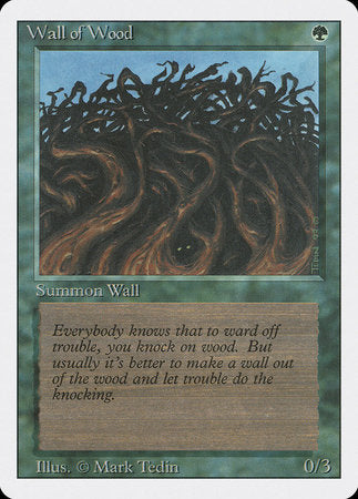 Wall of Wood [Revised Edition] | Jomio and Rueliete's Cards and Comics