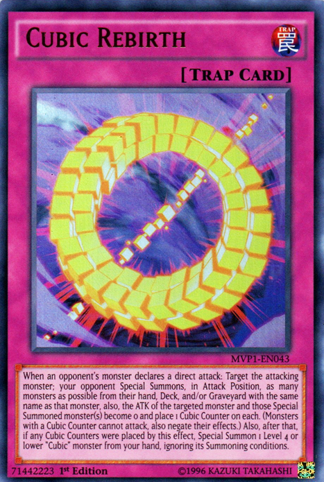 Cubic Rebirth [MVP1-EN043] Ultra Rare | Jomio and Rueliete's Cards and Comics
