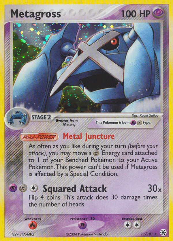 Metagross (11/101) [EX: Hidden Legends] | Jomio and Rueliete's Cards and Comics