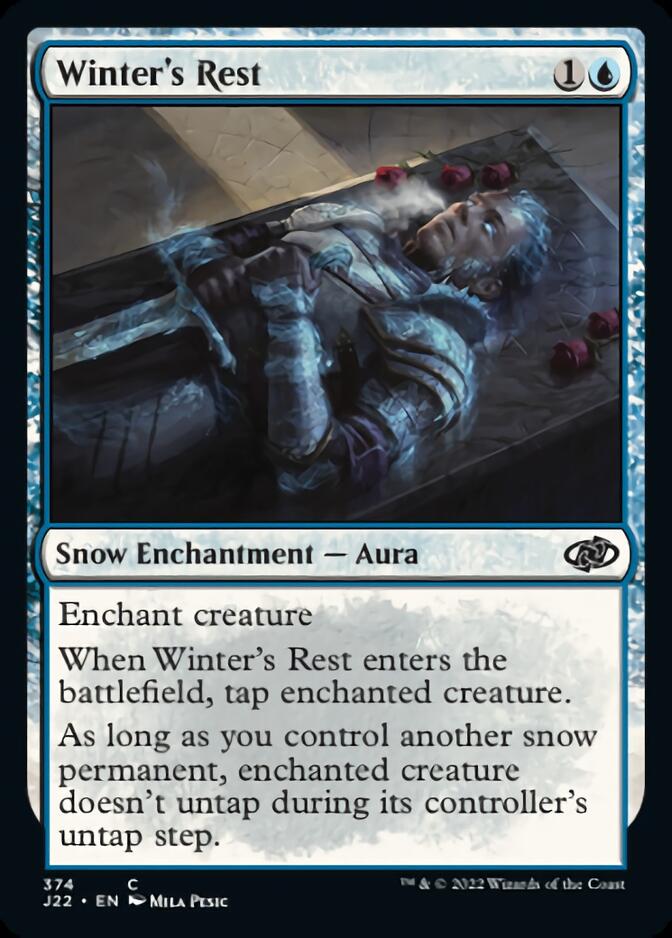 Winter's Rest [Jumpstart 2022] | Jomio and Rueliete's Cards and Comics