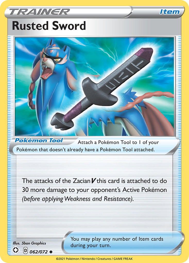 Rusted Sword (062/072) [Sword & Shield: Shining Fates] | Jomio and Rueliete's Cards and Comics