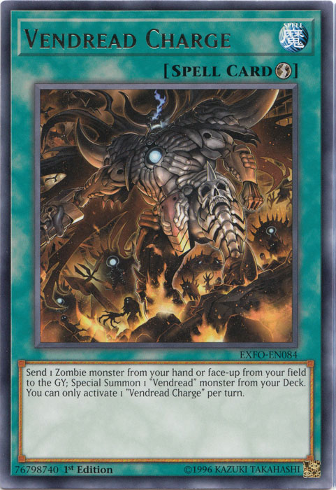 Vendread Charge [EXFO-EN084] Rare | Jomio and Rueliete's Cards and Comics