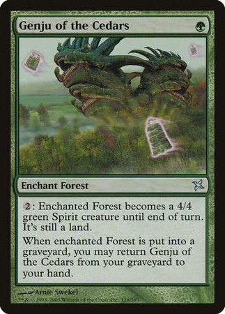 Genju of the Cedars [Betrayers of Kamigawa] | Jomio and Rueliete's Cards and Comics