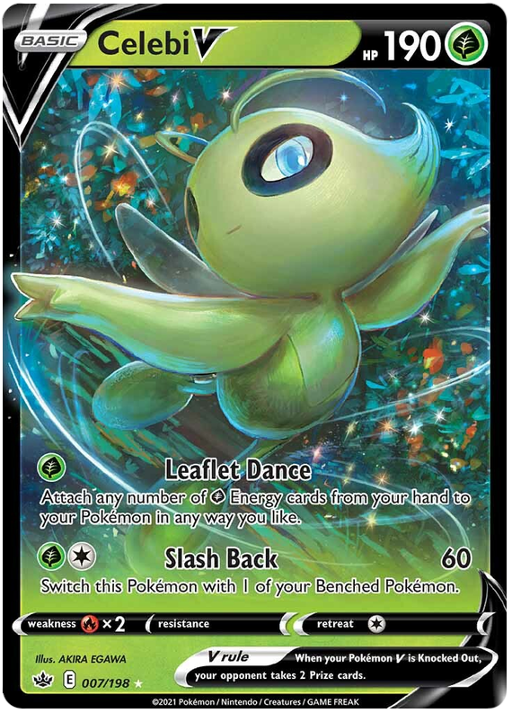 Celebi V (007/198) [Sword & Shield: Chilling Reign] | Jomio and Rueliete's Cards and Comics